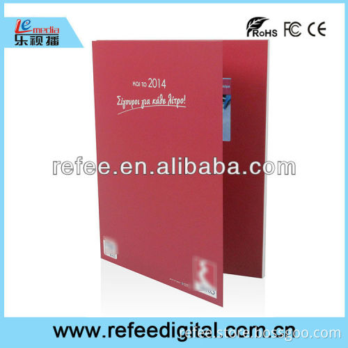 4.3inch lcd screen digital video card in Paper Crafts